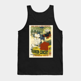 LE TRIANON-CONCERT 1895 Paris Advertisement Poster by Georges Meunier Tank Top